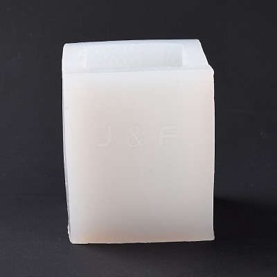 Christmas Theme DIY House Candle Silicone Molds DIY-G049-03-1