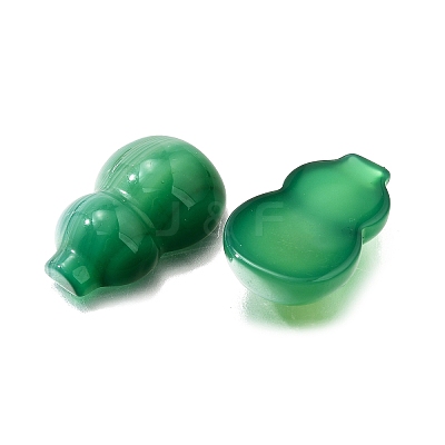 Natural Green Onyx Agate Cabochons G-Q018-01A-1