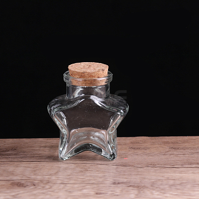 Mini High Borosilicate Glass Bottle Bead Containers X1-BOTT-PW0001-264-1
