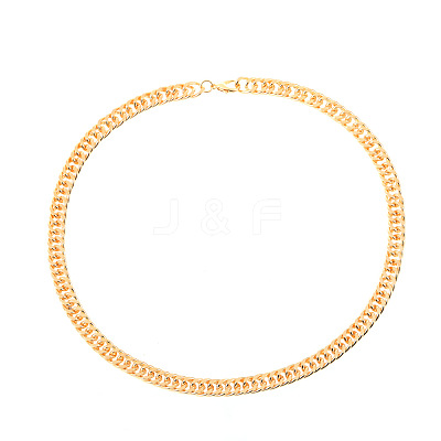 Iron Cuban Link Chain Necklaces for Women WH-WG2C527-02-1