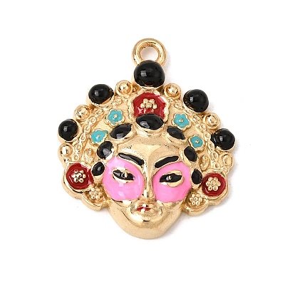 304 Stainless Steel Enamel Pendants SA-CBAA9A2-03G-01-1