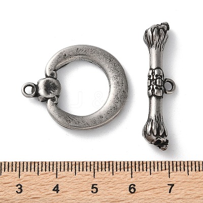 316 Stainless Toggle Clasps STAS-D303-06AS-1
