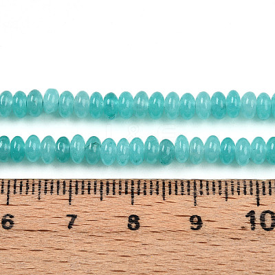 Dyed Natural White Jade Beads Strands G-T139-57A-06-1