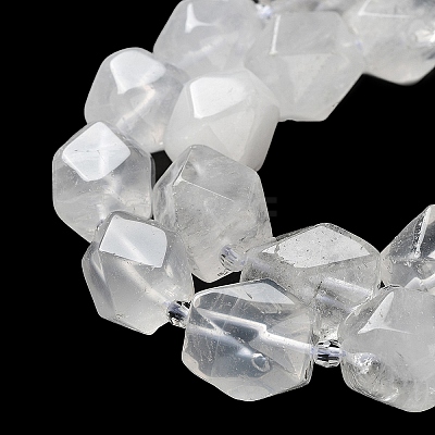 Natural Quartz Crystal Beads Strands G-C182-26-02-1