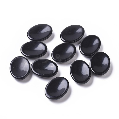 Natural Obsidian Massager DJEW-F008-E02-1