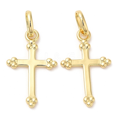 Rack Plating Brass Pendants KK-Q775-11G-1