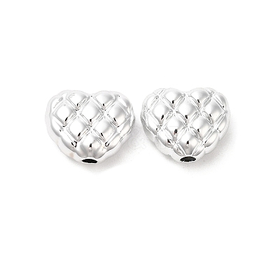Plating CCB Plastic Waffle Beads LS-X-PACR-C004-08P-1
