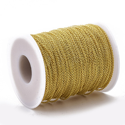 Brass Cable Chains CHC-034Y-G-1-1