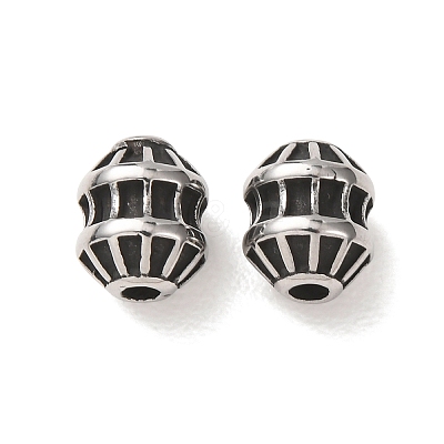 304 Stainless Steel Beads SA-CBA9DCB-07AS-1