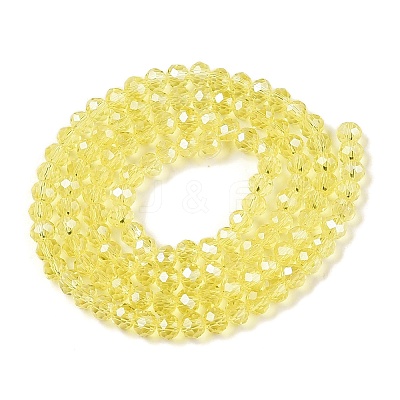 Electroplate Glass Beads Strands LS-EGLA-A044-T4mm-A29-1