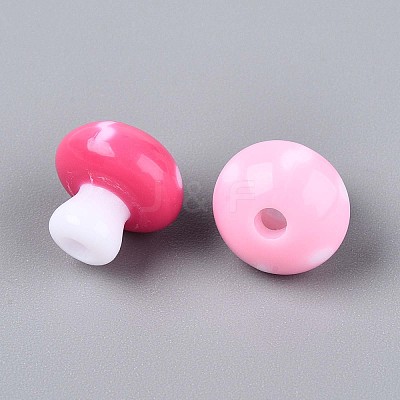 Opaque Acrylic Beads OACR-N152-04-1