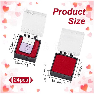 Plastic Box with Flocking Blister CON-WH0106-11C-1