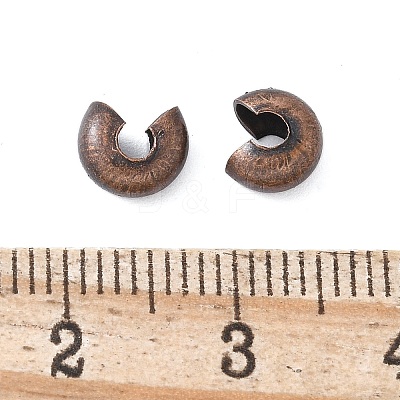 Iron Crimp Beads Covers IFIN-H030-NFR-NF-1