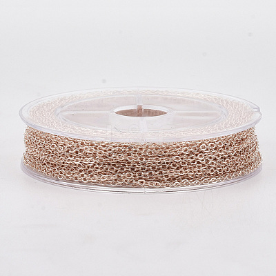 Brass Coated Iron Cable Chains CH-T002-05RG-1