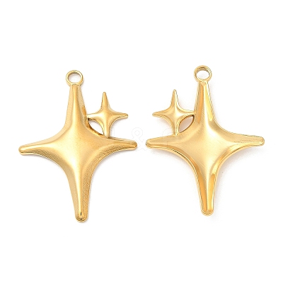 304 Stainless Steel Pendants X-STAS-Z041-29G-1