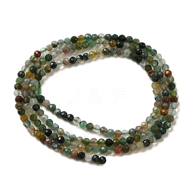 Natural Indian Agate Beads Strands G-J002-03K-1