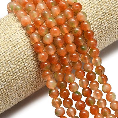 Natural Malaysia Jade Beads Strands G-L645-C01-4mm-29-1