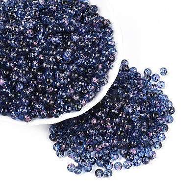 Baking Paint Glass Beads DGLA-T005-01A-02-1