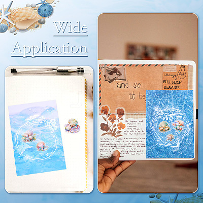 3Sets 3 Styles PET Waterproof Decorative Stickers DIY-TA0010-64A-1
