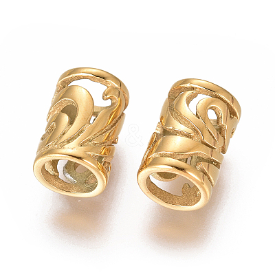 304 Stainless European Beads STAS-I120-89-G-1