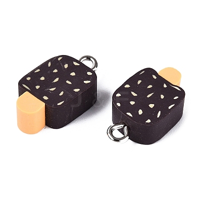 Handmade Polymer Clay Pendants CLAY-Q253-07P-01-1