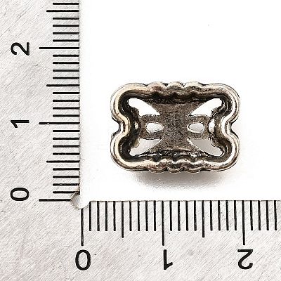 Tibetan Style Alloy Beads TIBE-L008-64AS-1