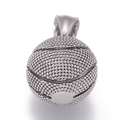304 Stainless Steel Pendants STAS-G207-12A-1