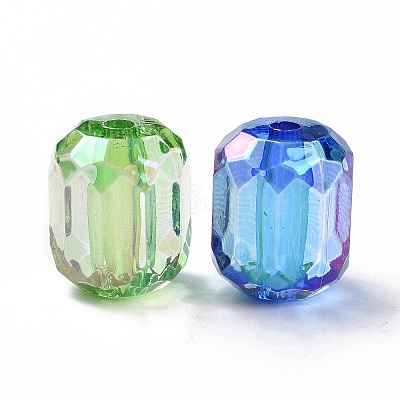 Transparent Acrylic Beads OACR-P011-06L-1