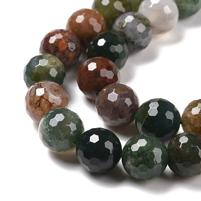 Natural Indian Agate Beads Strands G-E571-24C-1