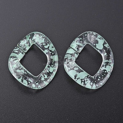 Transparent Acrylic Linking Rings OACR-N009-015A-B04-1