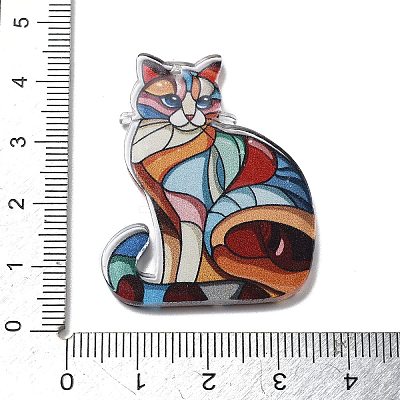 Acrylic Pendants OACR-I016-02D-1