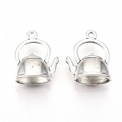Tibetan Style Alloy Pendants X-TIBE-S323-065AS-RS-1
