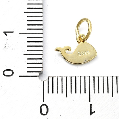 925 Sterling Silver Charms STER-M119-09B-G-1