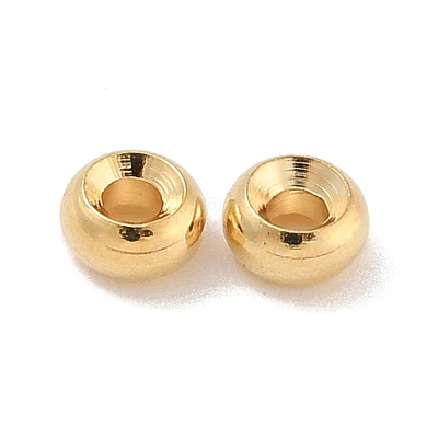 Brass Beads KK-H503-14G-1