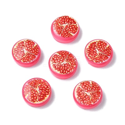 Fruit Series Opaque Resin Cabochons CRES-Q006-01A-1