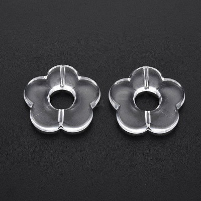 Transparent Acrylic Beads TACR-T003-17A-01-1