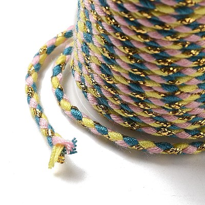 4-Ply Polycotton Cord with Metallic Thread OCOR-Z003-D106-1