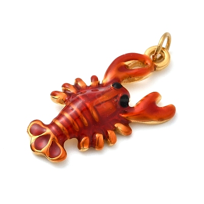 304 Stainless Steel Enamel Pendants X-STAS-B093-33G-01-1