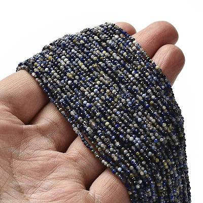 Natural Lapis Lazuli Beads Strands G-RM2025-A21-2mm-1
