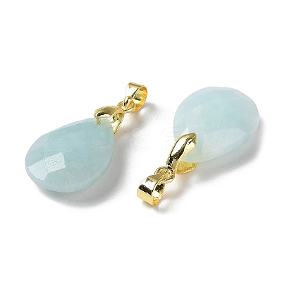 Natural Amazonite Pendants G-Q005-02G-05-1