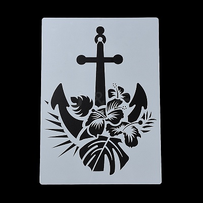 Plastic Hollow Out Drawing Painting Stencils Templates DIY-Z024-01N-1