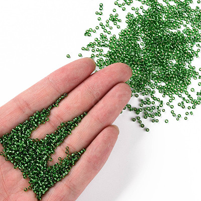 11/0 Grade A Transparent Glass Seed Beads X-SEED-Q007-F52-1