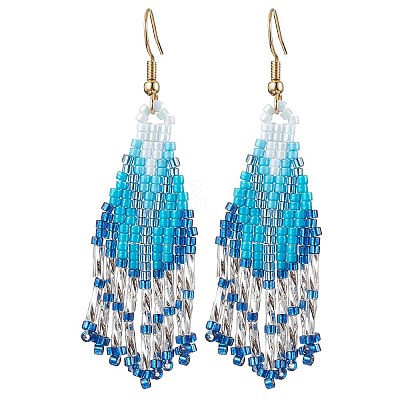 3Pair 304 Stainless Steel Boho Dangle Earrings EJEW-MZ00264-1