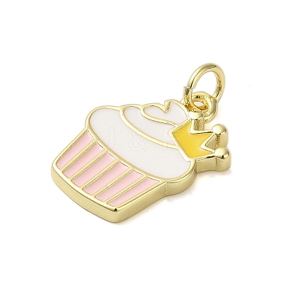 Rack Plating Brass Enamel Pendants KK-S372-03A-01-1