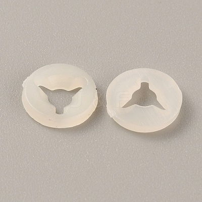 Plastic Doll Eye Nose Round Gaskets KY-WH0048-04A-1