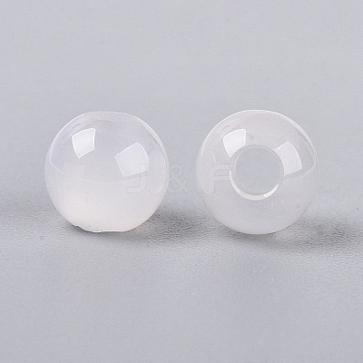 Natural White Agate Beads G-Q602-08A-01-1