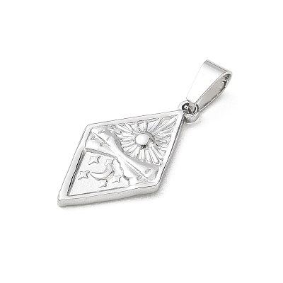 304 Stainless Steel Pendants SA-CBA34D4-07P-1