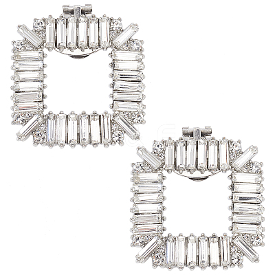 2Pcs Alloy Shoe Shoe Clips FIND-GF0002-81-1
