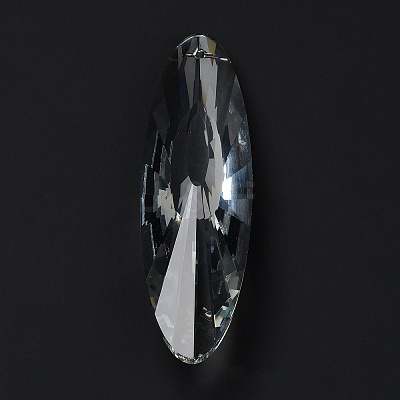 Transparent Glass Pendants GLAA-R223-04C-1