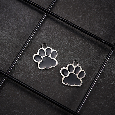 Enamel Pendants PALLOY-CJ0005-01-1